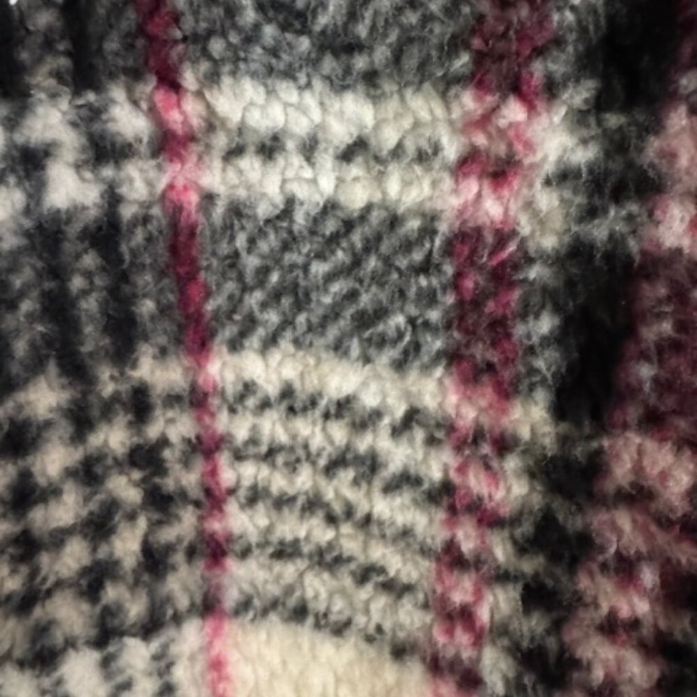 NWT NY Laundry Plaid Shacket Women's Oversized Shirt Jacket Sz S - Picture 3 of 6